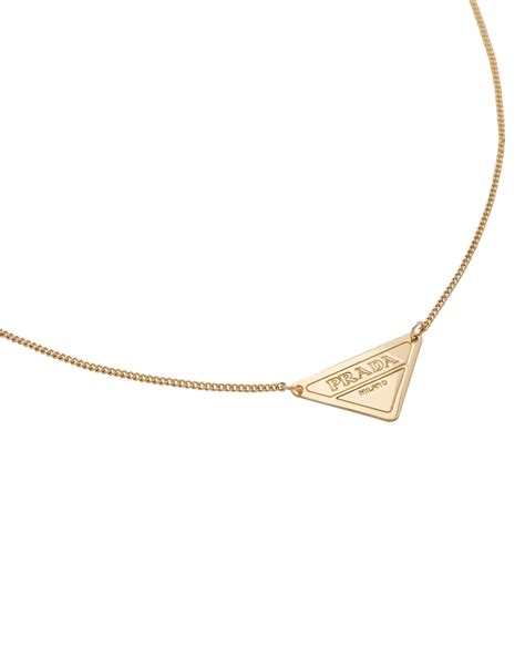 prada pale gold|gold Prada necklace dupe.